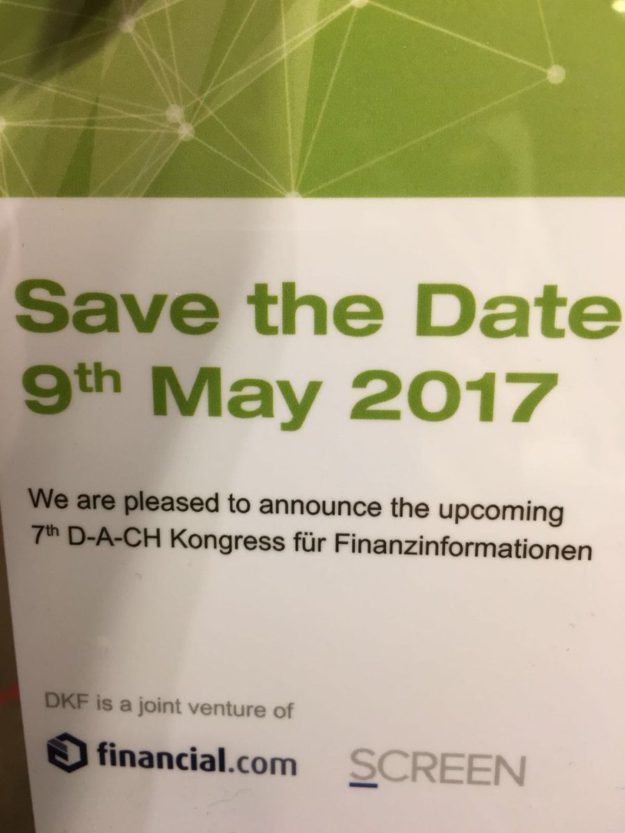 trgscreen's tweet photo. Thanks all for a great #DKF2016 event! Save-the-date: May 9. #DKF2017 @financialdotcom @eisenhofer @Screengrp https://t.co/U8FFYlLgLL