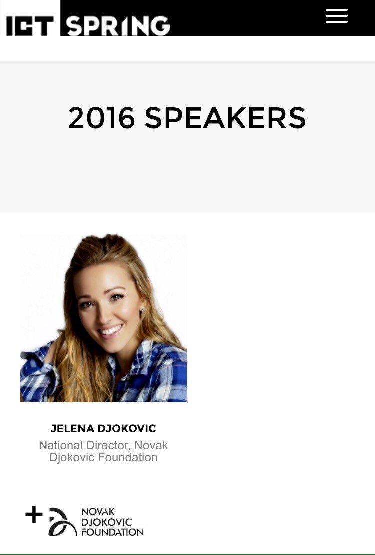 NajlaAbuHaider's tweet photo. So proud of Jelena speaking today at the #ICTSpring2016. Inspirational words coming up 🙌🏻 @JelenaRisticNDF https://t.co/O47vVgmsh7