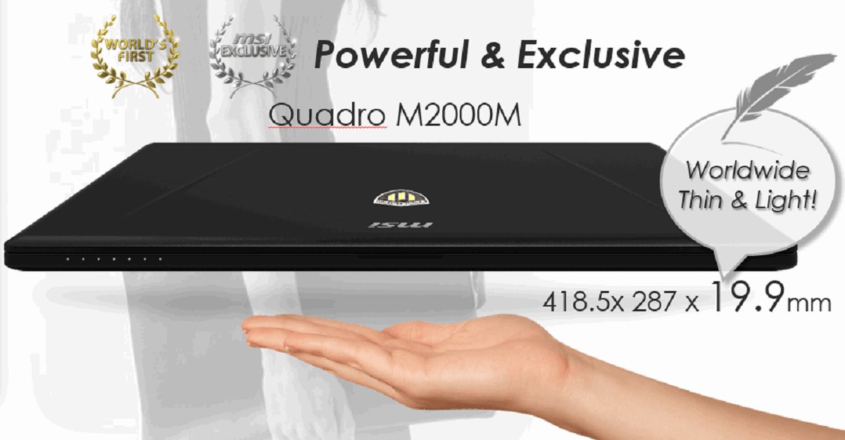 msinotebookza's tweet image. There's no reason to have a clunky desktop these days. #MSI #WS72 does it all.
Details here: goo.gl/MCHyD7