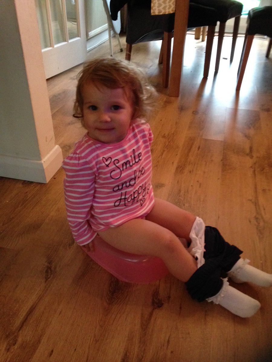 SladeEmilie's tweet photo. Only one accident yesterday! #gettingthere #pottytrainingfun #nomorenappies #22months https://t.co/QWSpCn0aW2