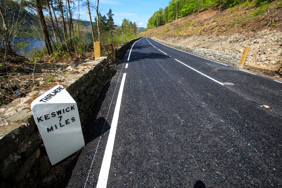 Great news to see the A591 re-opened 3 weeks before schedule! #cumbriaisopen #theplacetobe