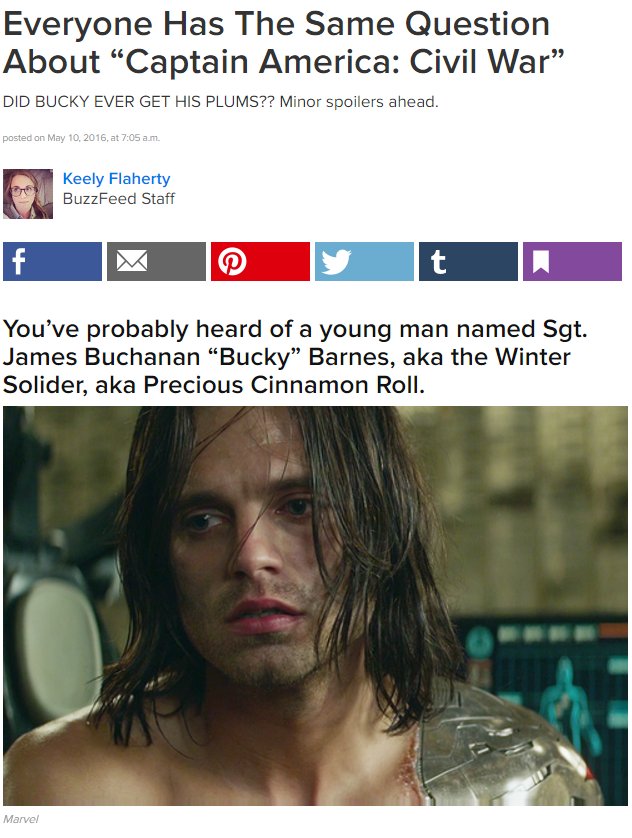 Martins Little Babe On Twitter That Buzzfeed Post Is Too Funny Read It Here But Did Bucky Ever Get His Plums Tco UjrILVpT2F Martins Little Babe On Twitter That Buzzfeed Post Is Too Funny Read It Here But Did Bucky Ever Get His Plums Tco UjrILVpT2F