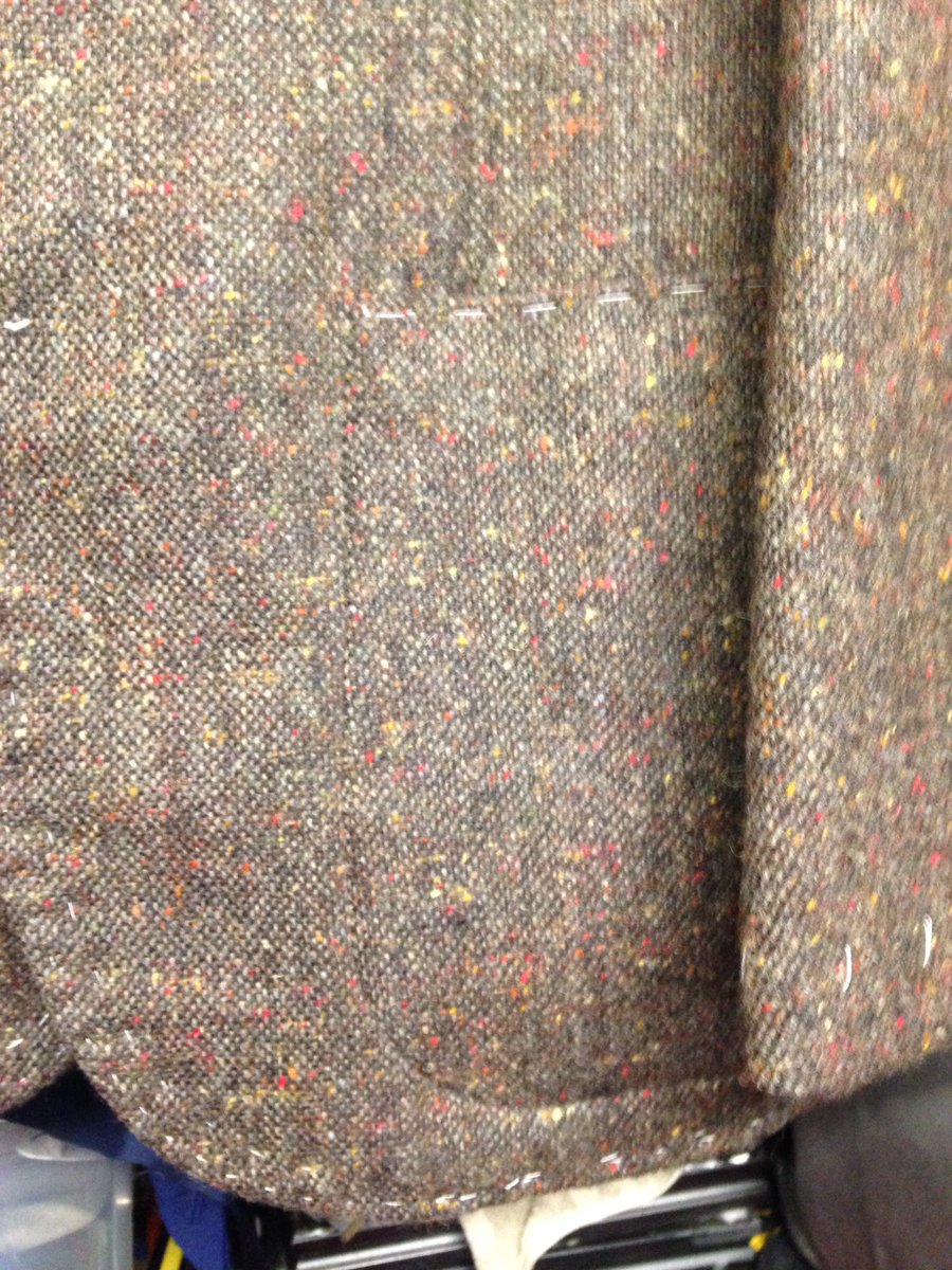coatmaker's tweet image. Hopefully you can just make out the #patchpockets a nice alternative #Bespoke #suits #SavileRow #london #soho