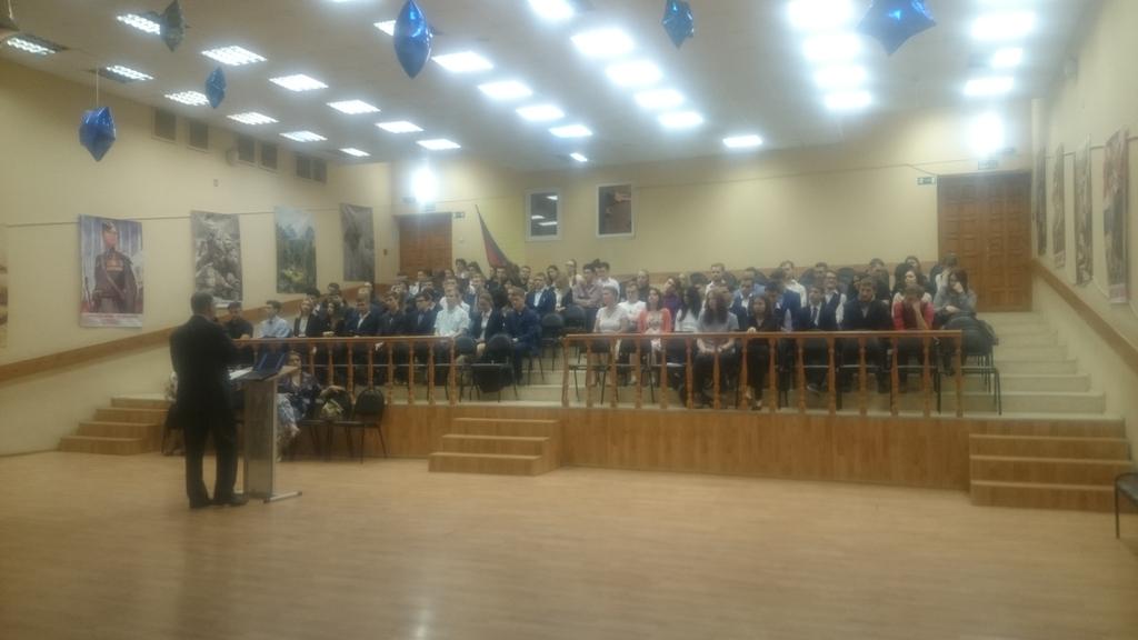 Проводим урок #политическая #учёба в школе 18 #Королёв #выборы2016 #Гацко #Самарин #КПРФ