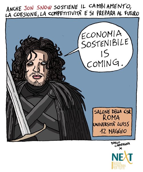 NeXteconomia's tweet photo. Salone is coming... Vi aspettiamo domani 12/05 in LUISS #CSRISRoma16 #PrepararsialFuturo https://t.co/tqOcmQjbHi https://t.co/TQTpQ0AlC3