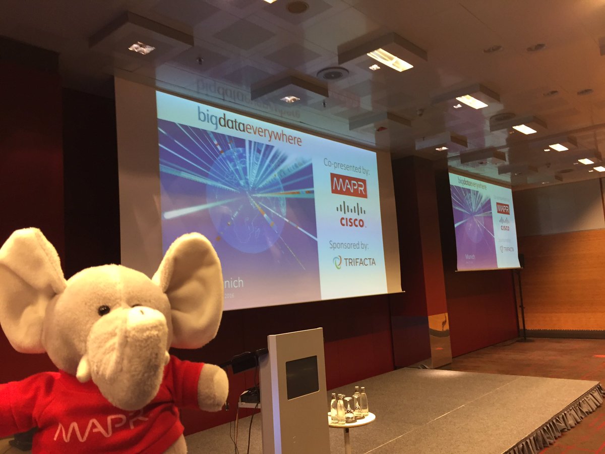 tgrall's tweet image. Max at #bigdataeverywhere Munich - cc @mapr