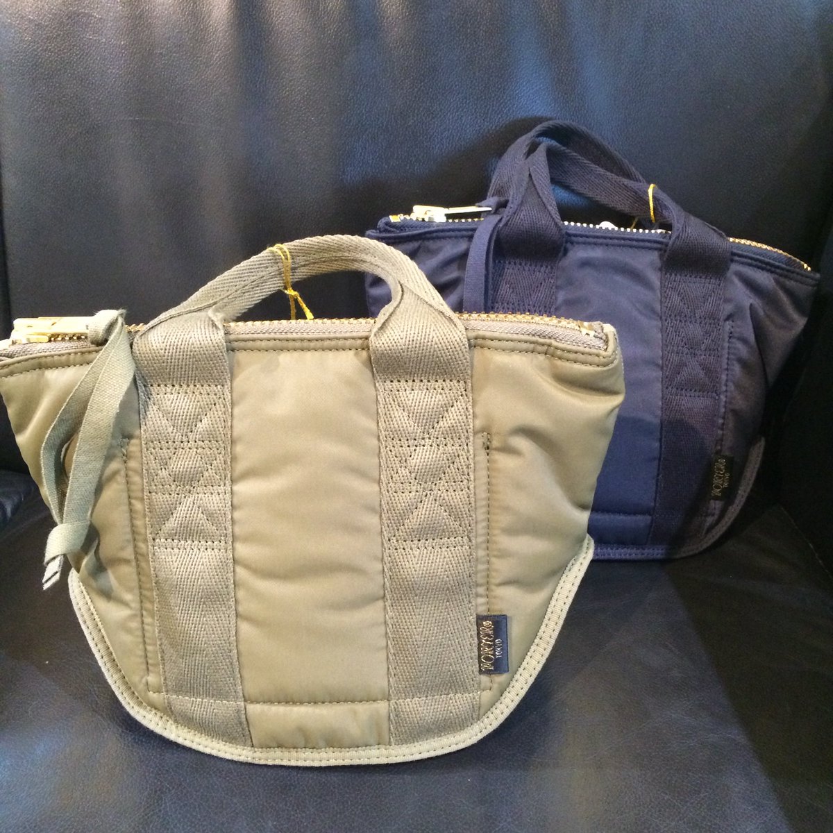 PORTER GIRLの新作バルブ！LサイズからXSサイズまであります。写真XSサイズ ¥12,500＋tax