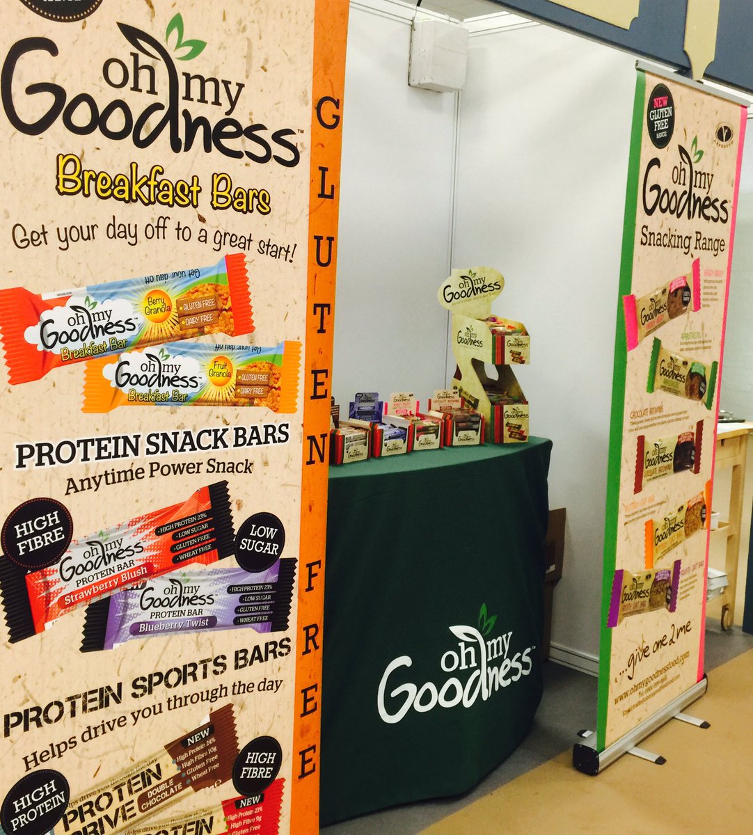 ohmygoodnessfds's tweet photo. 2nd day @Caffe_Culture we are at stand E92 with our great #glutenfree #snacks samples are ready for you all to try 🙂 https://t.co/EDWHFAnjZQ