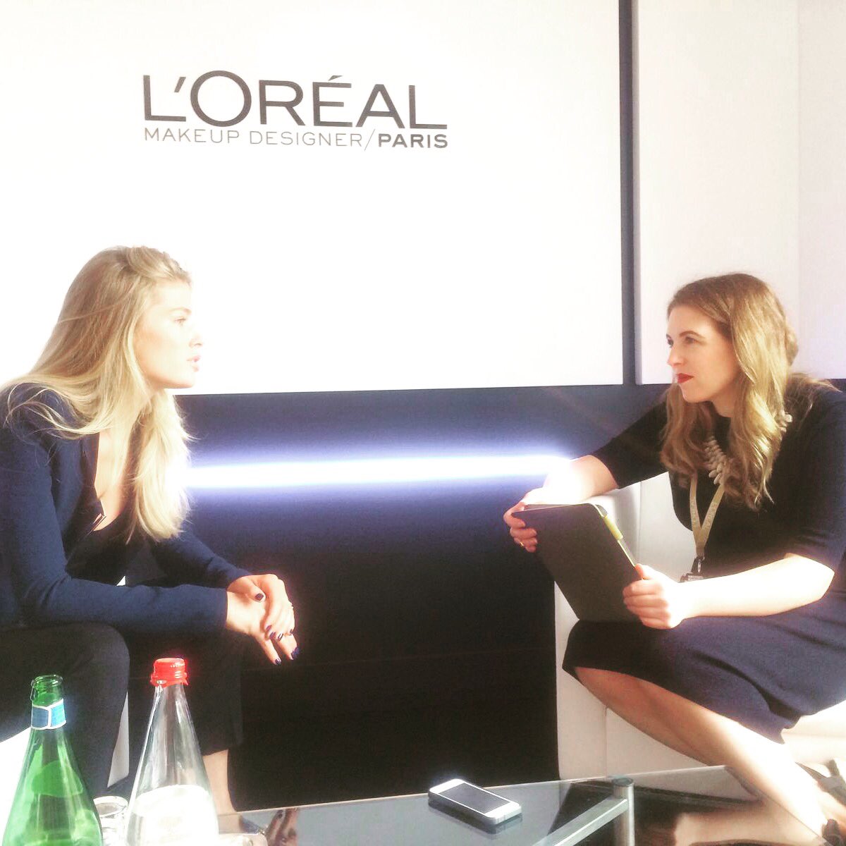 Beauty Ed <a href="/sullsays/">Jess O Sullivan</a> with <a href="/lorealmakeup/">We want</a> spokesmodel Doutzen Kroes. Guess what - she has cycled the Ring of Kerry!