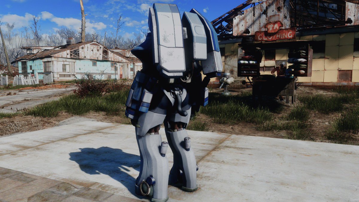 ピピ Fo4 On Twitter Navi Brand New Power Armor ネコモデルの