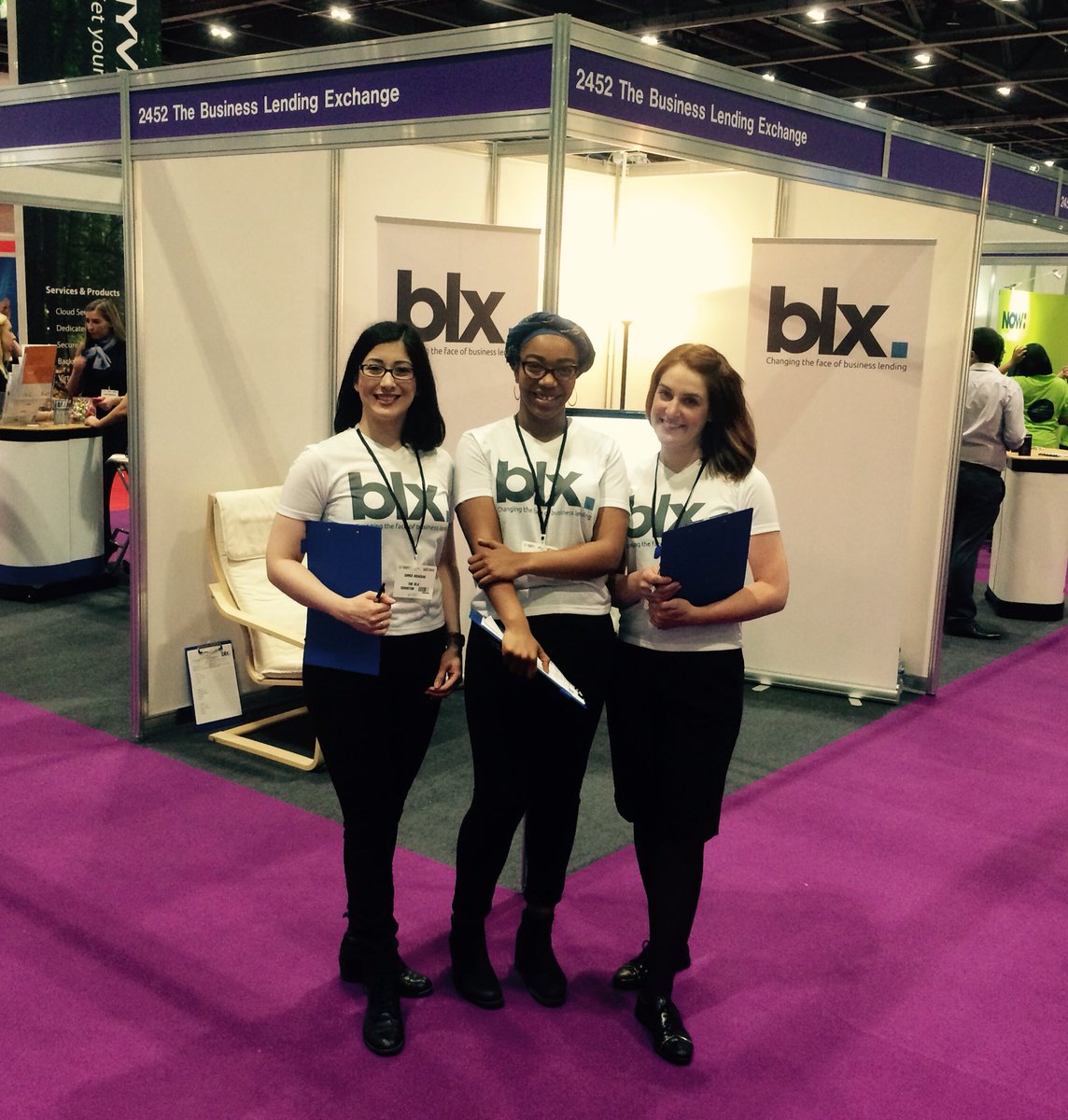 usStaffingUK's tweet photo. We are representing The BLX today at the @TheBusinessShow! Come and say hello for event staff or finance! #stand2452 https://t.co/psrV50nZxT