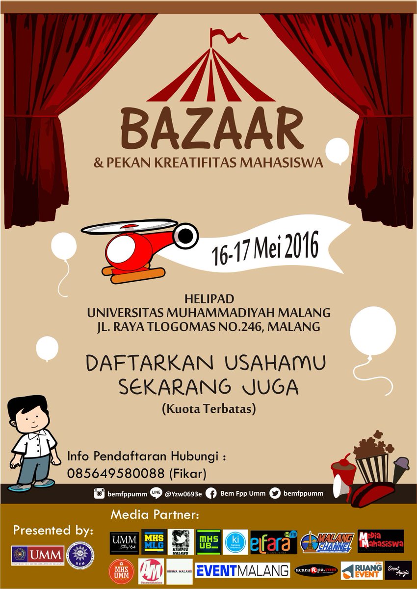 Punya usaha? yuk daftarkan usahamu SEKARANG JUGA! Cp : fikar (085649580088) <a href="/UMMcampus/">Universitas Muhammadiyah Malang | UMM</a> <a href="/BemUmm/">BEM UMM</a> <a href="/SEFAFPPUMM/">SEFA FPP UMM</a> <a href="/semu_umm/">Senat Mahasiswa UMM</a>