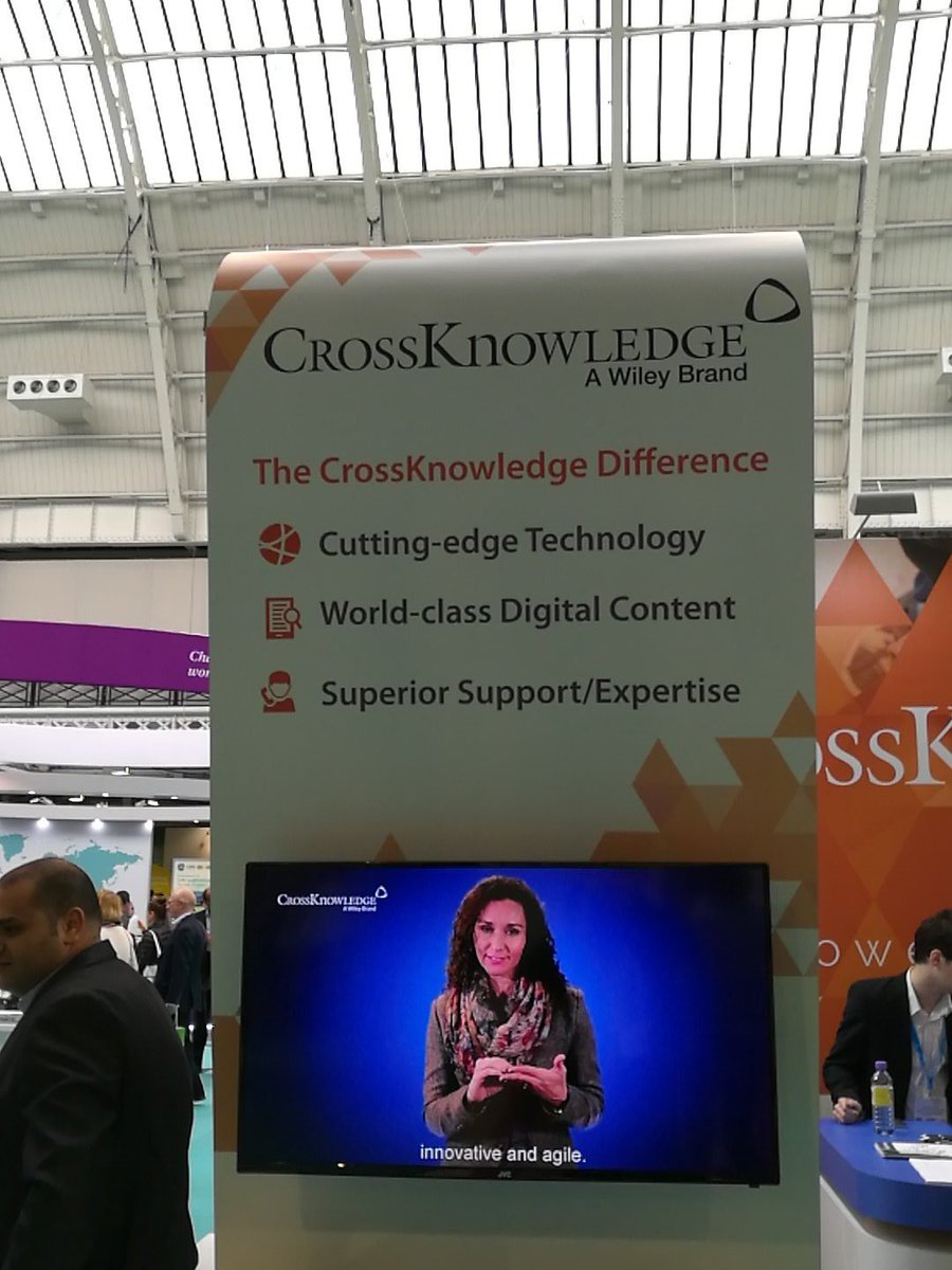 CrossKnowledge's tweet photo. Learn about our #integrated solutions and exclusive #learningformats. Stop by booth 620 at #cipdldshow. https://t.co/M2iKF8GVVD