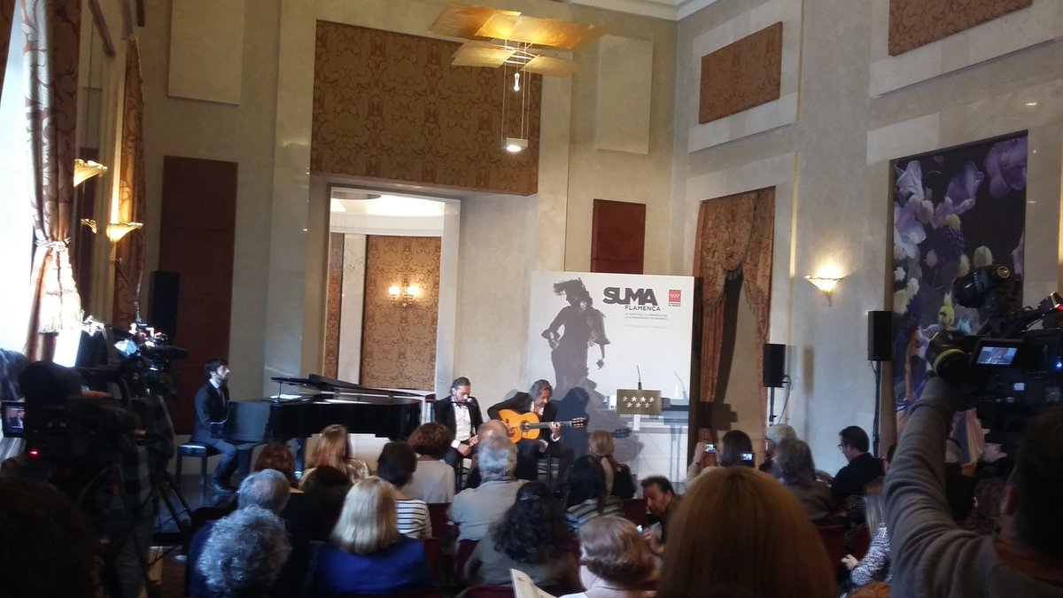Presentación en el Teatro Real del Festival Suma Flamenca 2016. XI Festival Flamenco de <a href="/ComunidadMadrid/">Comunidad de Madrid</a>