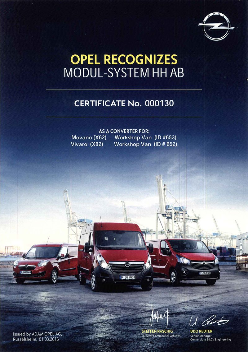 modulsystem's tweet image. We zijn trots te kunnen mededelen dat #ModulSystem een gecertificeerde partner is geworden van Opel Europe! #BWI