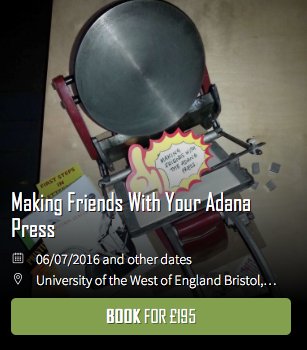 letstryarts's tweet photo. Have your own #Adana press? Not sure how to get the best out of it? This course is for you! https://t.co/oLH3KSqcM5 https://t.co/mUT41yDT9K