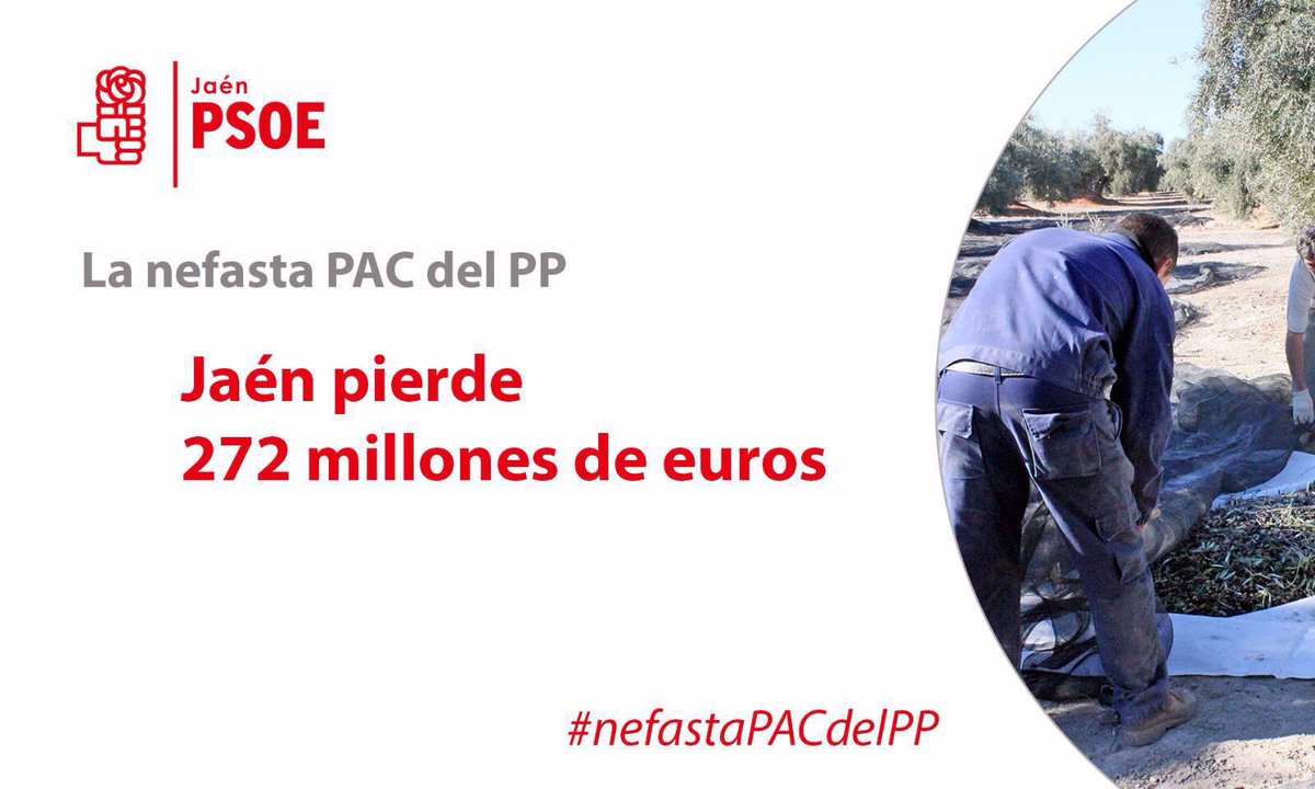 PsoedeNoalejo's tweet photo. Jaén pierde hasta 272 mill de euros gracias al PP #nefastaPACdelPP https://t.co/5QC7Zzjayl