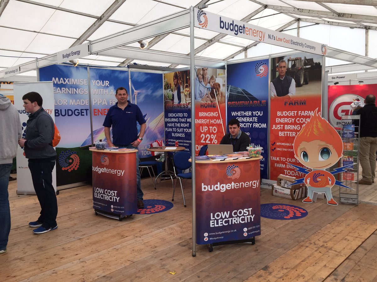 Pop by the sustainable village @balmoralshow and see how we can save you money on your energy bills #BalmoralShow