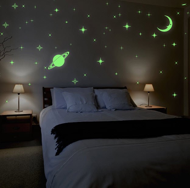 WallStickerHut's tweet image. Glow in Dark Moon and Stars Wall Sticker #kids #homedecor #wallstickers wallstickerhut.com