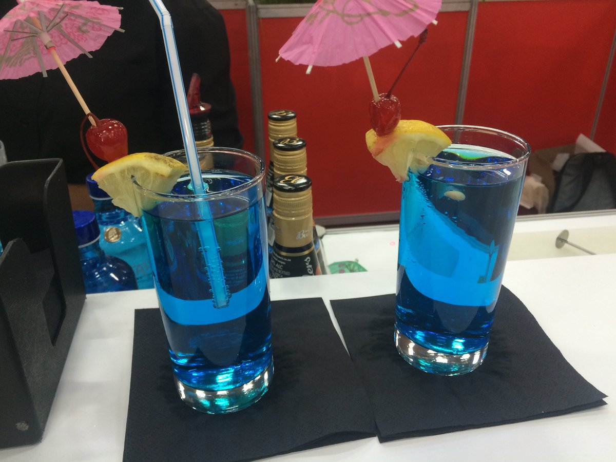 TotallyConcrete's tweet photo. Pop in  @PPCisCement  for a thirst quenching #BlueLagoon #ACETCE2016 #IndoorExpo https://t.co/5MlVx8Ufg8