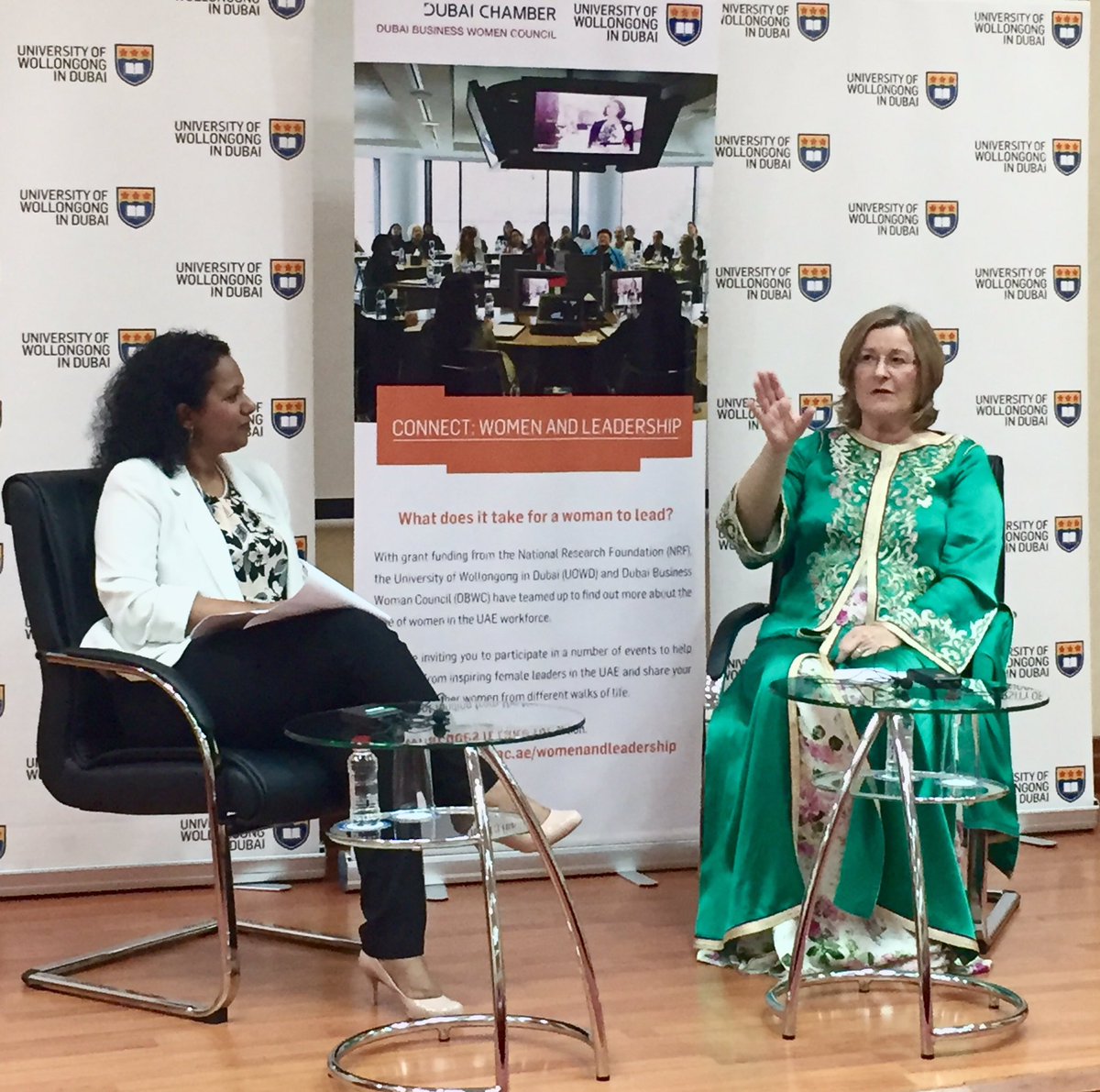 KelliDienhoff's tweet photo. #IsobelAbulhoul 
Founder #macgrudy bookshop 
reading for pleasure #childrens #storytelling #yearofreading2016 #UAE https://t.co/O4eKycbEnd