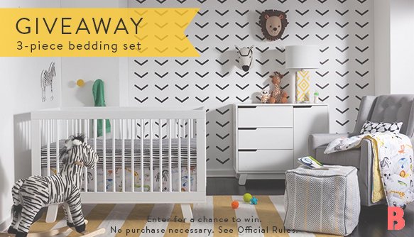 It's giveaway time! RT today for a chance to win a 3-piece nursery set from <a href="/sabrinasoto/">Sabrina Soto</a>'s new line <a href="/Target/">Target</a>