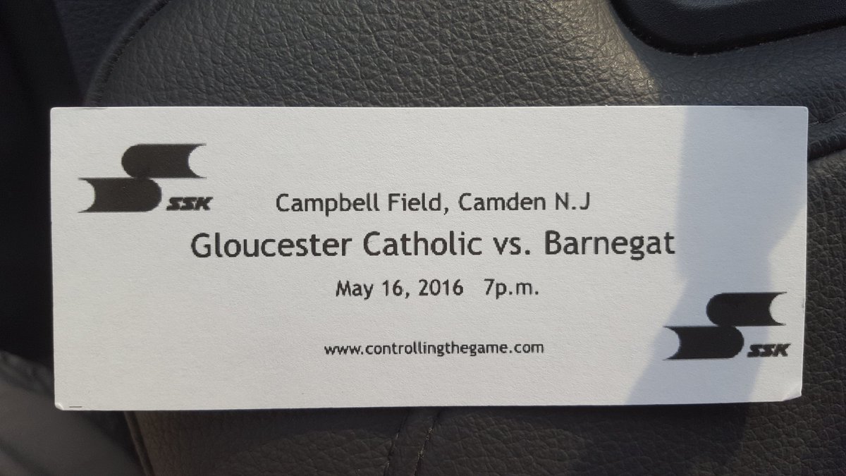 Tickets pre sales for Monday baseball game on sale at athletic office $5.00