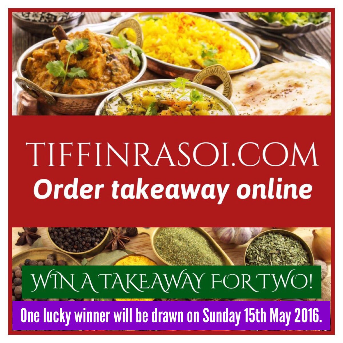 TiffinRasoi's tweet image. Fancy winning dinner for two people on us? RT and follow to be in with a chance! #barry #barryisland #barrybados