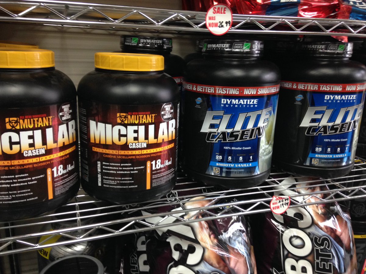 body_building4u's tweet photo. Mutant Dymatize Casein back in stock! https://t.co/ybBKJgCVZV