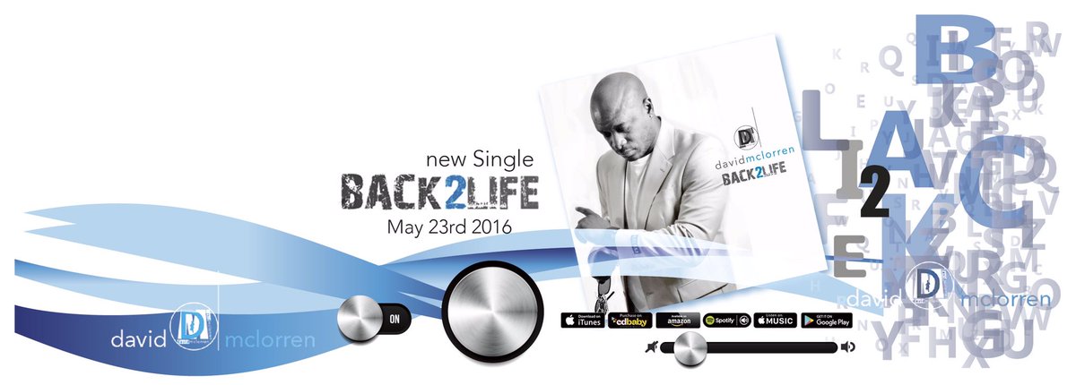 davidmclorren's tweet photo. Coming May 23rd New Single "Back2Life" #NewSingle2016 #iamReethym #Jazz #iTunes #AppleMusic #cdbaby #GooglePlay https://t.co/AmXzNO3bGo