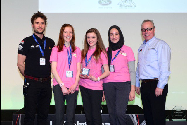 pinklemonade4x4's tweet photo. Finally we can view the photos from the national final! Here we are looking very proud with our award @4x4inSchools https://t.co/1sQHlqiCpT