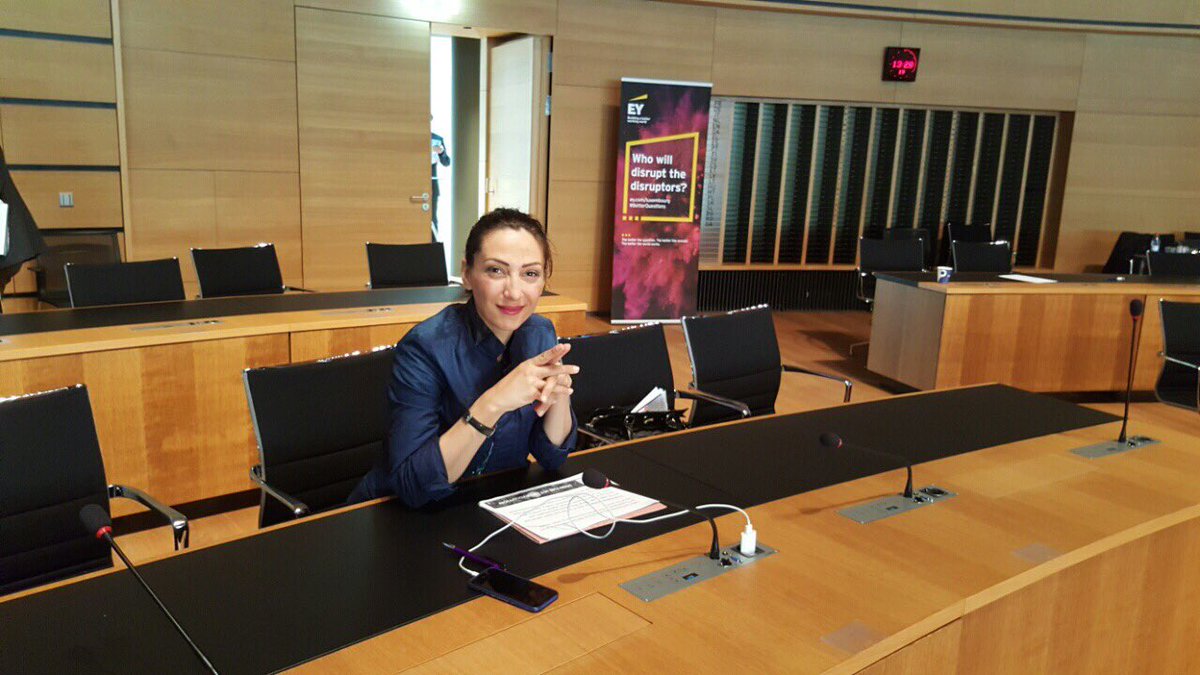 GagaDjermanovic's tweet photo. What will disrupt disrupters?! My session is about to start! #ICTSpring2016 https://t.co/XScboj7GC4