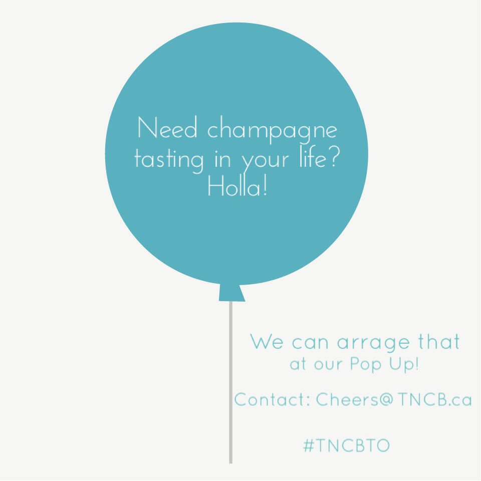 #Toronto #Popup #champagne