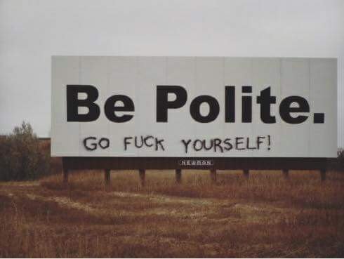CandyVoodoo's tweet photo. #bepolite 😂 https://t.co/wyHWDRhPre