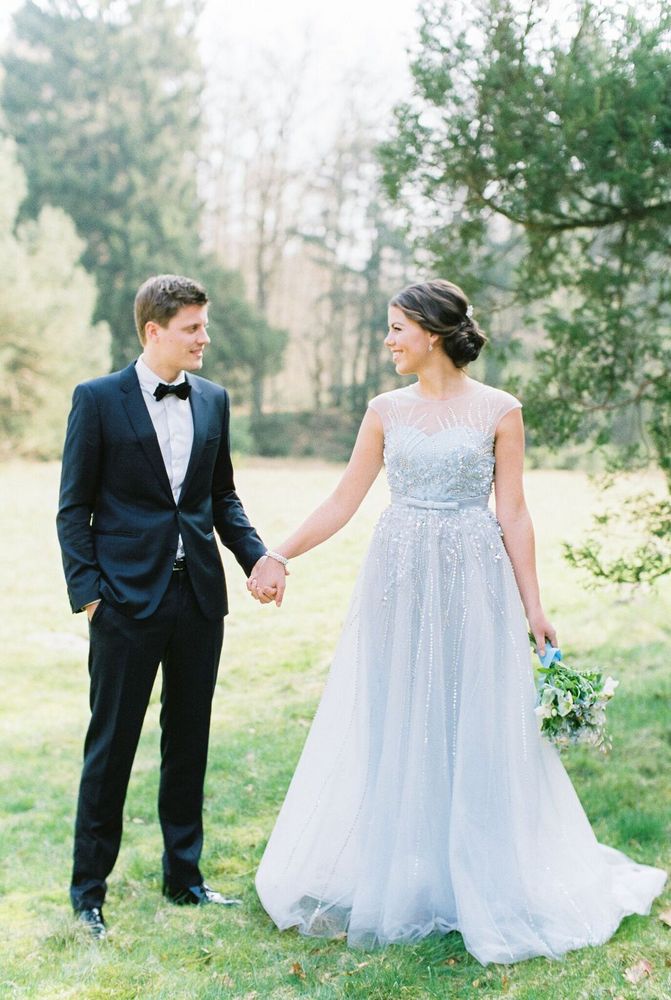 Our gorgeous gown featured in a Delft Blue inspired wedding. See it on <a href="/southboundbride/">Gaby Frescura</a> 
southboundbride.com/delft-blue-wed…