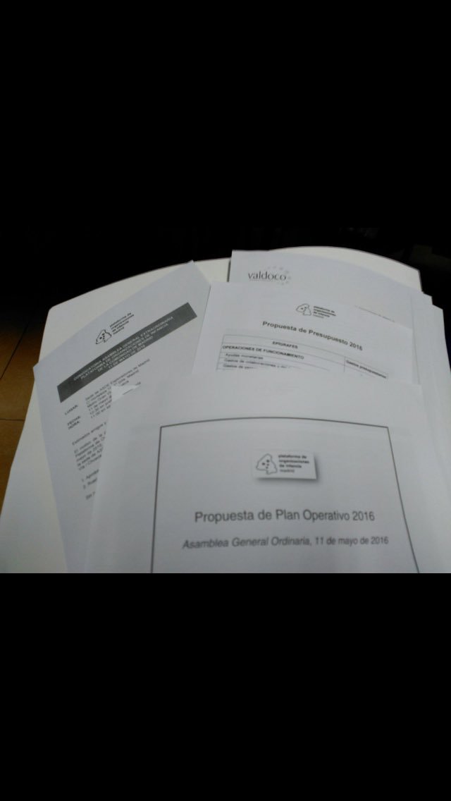 Hoy en la asamblea general de #POIMadrid. Tomando decisiones para el plan operativo #infancia #derechos