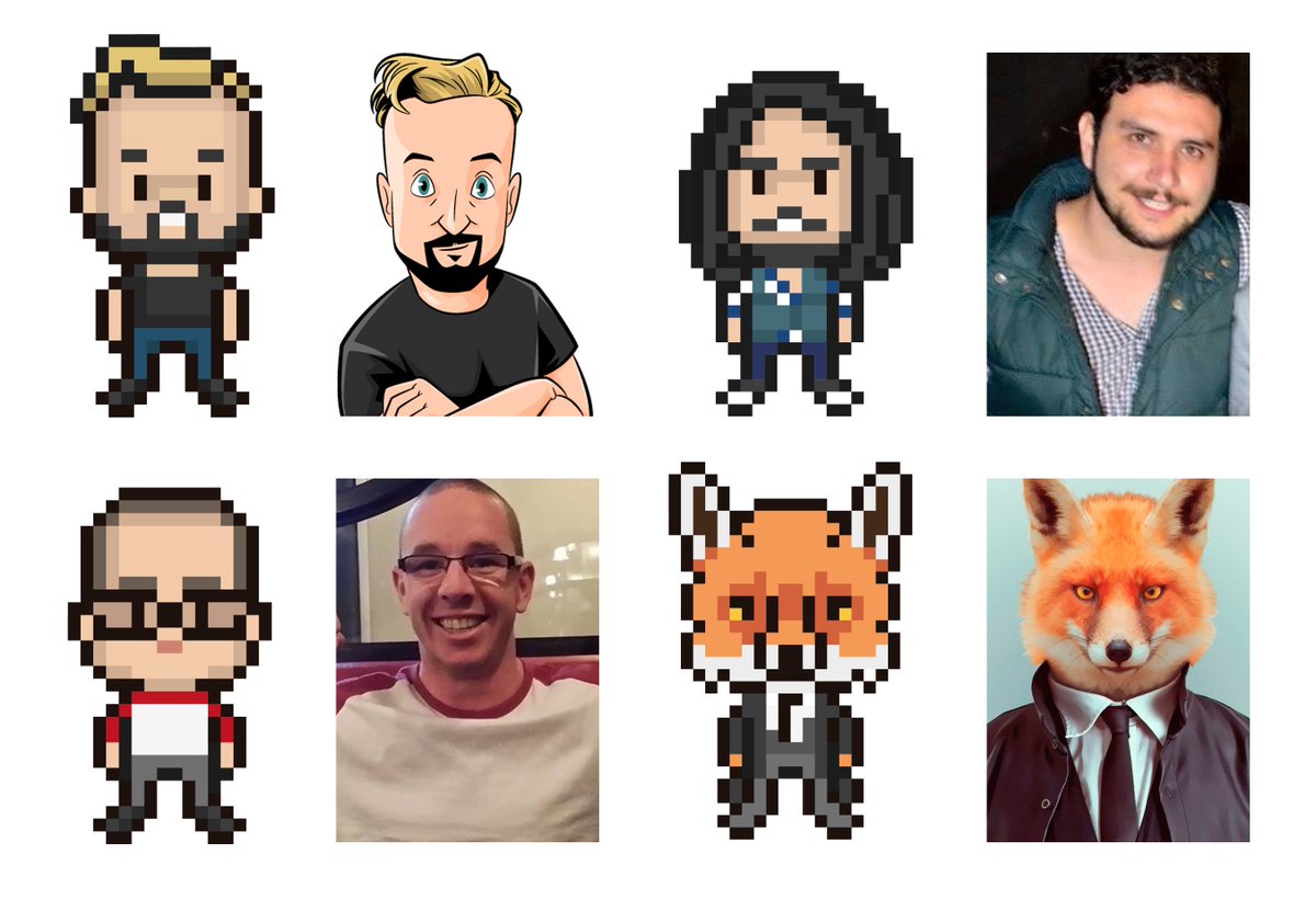 xaragm's tweet photo. ¡Consigue tu caricatura pixel por solo $5 dólares! https://t.co/DdHzFne5RS #pixelart #diseño #8bits #retrogaming https://t.co/t0pkjoa9zS