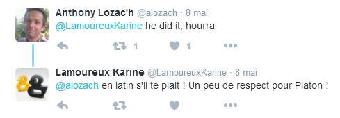 _Mme_E's tweet image. Platon. En latin. Mais bien sûr. Encore une blague ratée chez les #pédagos.
Poke @Letoulouzingue