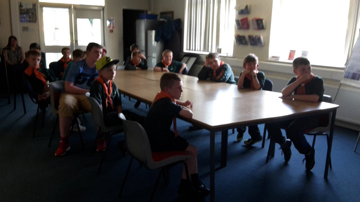 BrothertonScout's tweet photo. #Cubs #FireSafety at Selby Fire station @NorthYorksFire https://t.co/hAVtjgsuuo