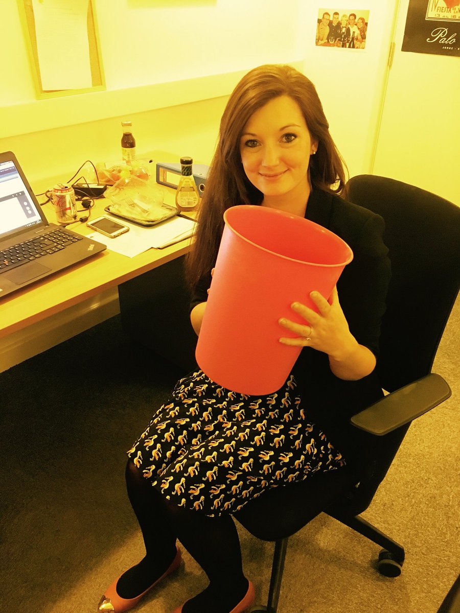 MajComm_NW's tweet photo. Say hello to our new team member @MajComm_Kirsty The balance has been tipped in Stockport!3-2 to the girls! #pinkbin https://t.co/qN0mjAkoRp