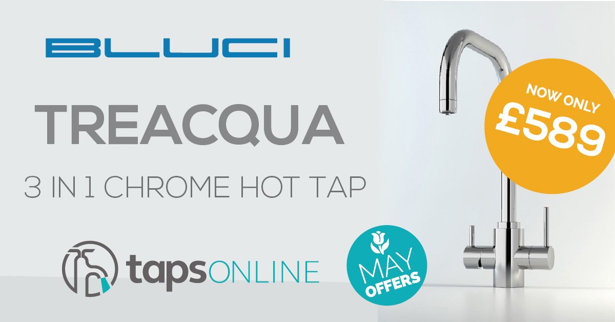 tapsonlineuk's tweet photo. Save over £300 on the @Bluci2014 Treacqua hot tap which is one of our #May offers 

https://t.co/k2JHTKdNi2 https://t.co/cB2Io2wfUi