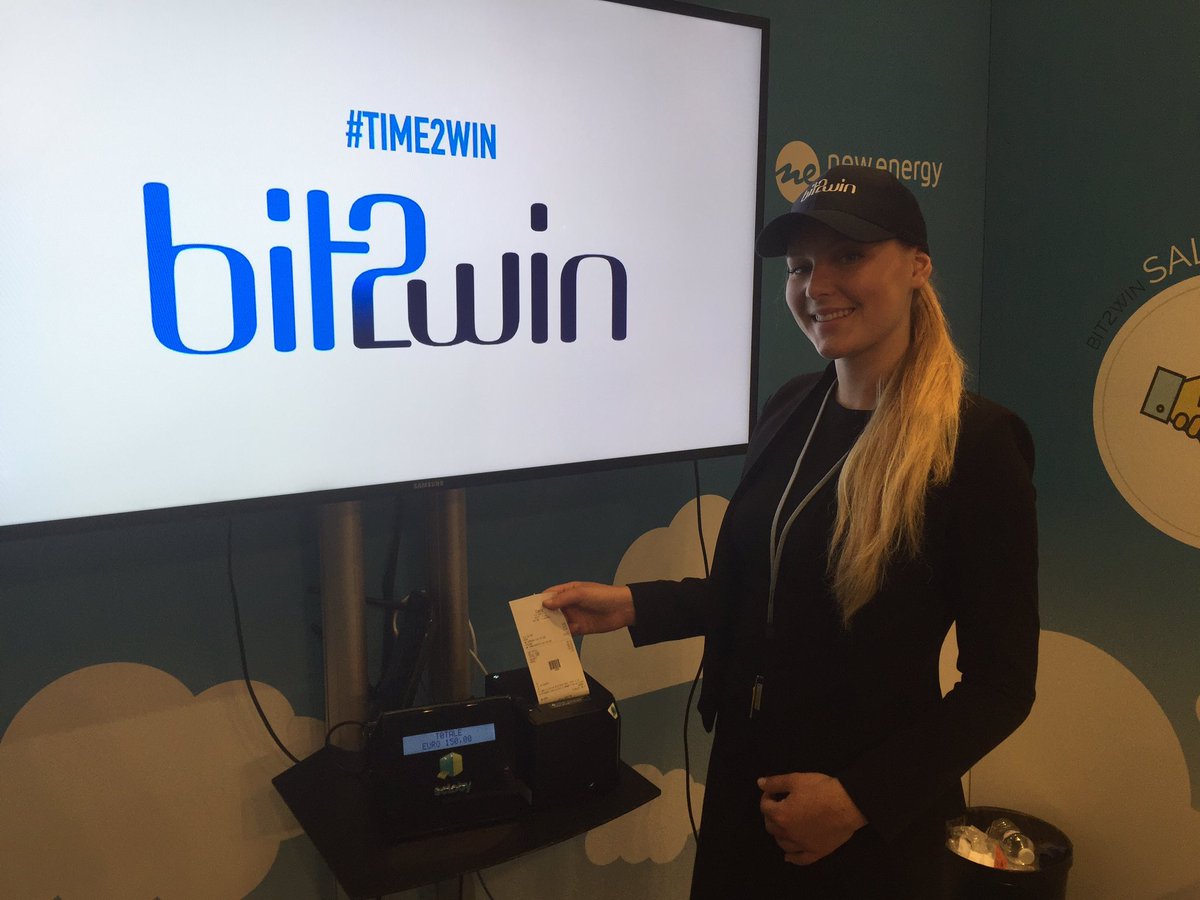 Justfausta's tweet photo. @bit2win_ + #scloby for sales automation & shop management solutions #tmflive #time2win https://t.co/YcyIbr0AWI