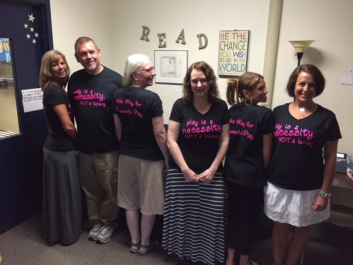 Ferry/Voyager staff making way for purposeful play! #letthembekids @MrazKristine