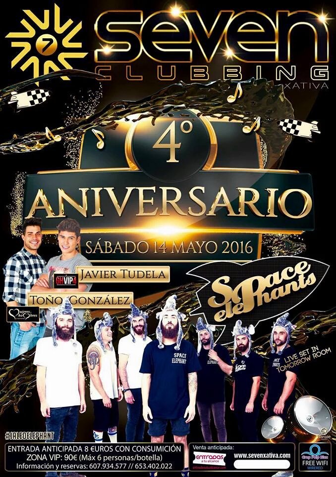 <a href="/sevenxativa/">kiok Xàtiva</a> este sábado lo vamos a pasar muy bien en el  aniversario de la mejor sala de Valencia! #solotedigo