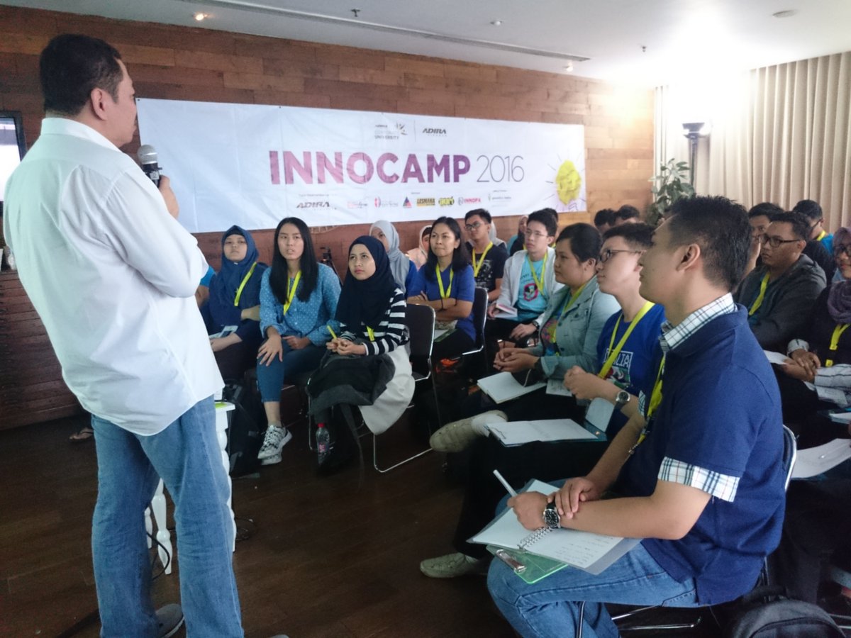 innocamp_id's tweet photo. Tetap sehat tetap semangat #InnoCreator. Sekarang saatnya workshop bersama @eliprasmul π https://t.co/aad48WxSbb
