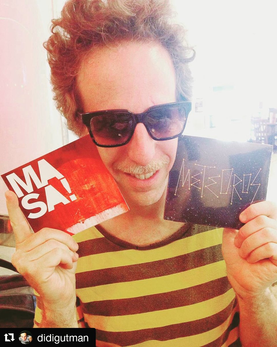 La felicidad de <a href="/DidiGutman/">Didi Gutman</a> es total: <a href="/MUSICAMASA1/">MASA</a> y <a href="/MeteorosBanda/">Meteoros Banda</a> nominados en los @PremiosGardelOK 😃😎