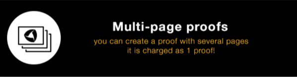 In ProofQuick you can create multi-page proofs for #LowCost