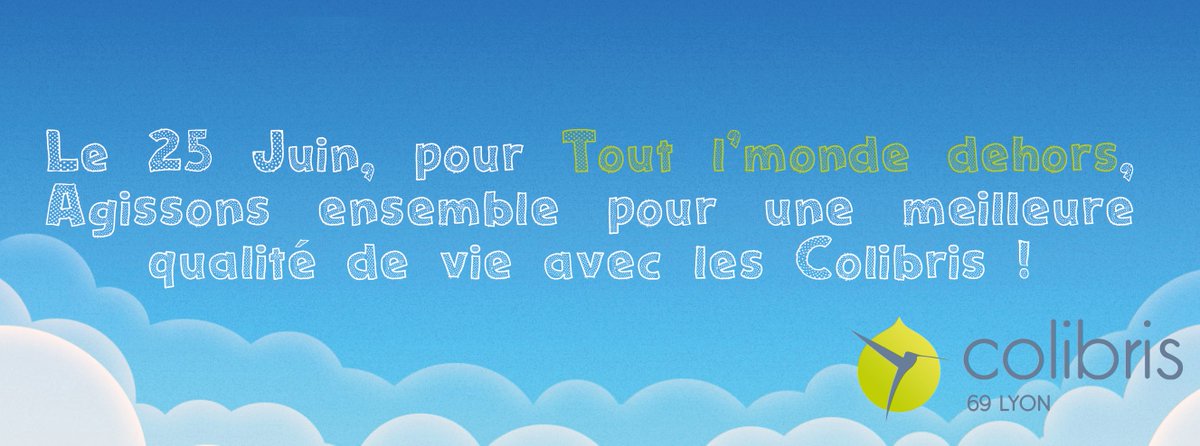 colibris69lyon's tweet photo. Juin s'annonce chargé! @colibris69lyon s'associe aussi à Tout l'monde dehors le 25 Juin :) https://t.co/pRog91VebB https://t.co/mpyDygClZU
