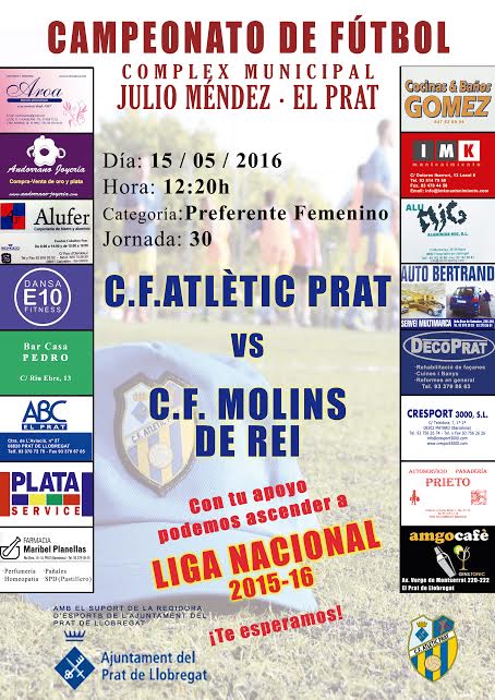 Atlètic Prat Delta (@atpratdelta) on Twitter photo Hay citas que no te puedes perder!! <a href="/ajelprat/">Ajuntament del Prat</a> <a href="/PerezJP_/">Juan Pedro Pérez</a> <a href="/ElPratEsports/">El Prat Esports</a> <a href="/J_David_Munoz/">JD Muñoz</a> <a href="/shannynsoul/">Miriam Sánchez</a> @andrearoldan_8 Hay citas que no te puedes perder!! <a href="/ajelprat/">Ajuntament del Prat</a> <a href="/PerezJP_/">Juan Pedro Pérez</a> <a href="/ElPratEsports/">El Prat Esports</a> <a href="/J_David_Munoz/">JD Muñoz</a> <a href="/shannynsoul/">Miriam Sánchez</a> @andrearoldan_8