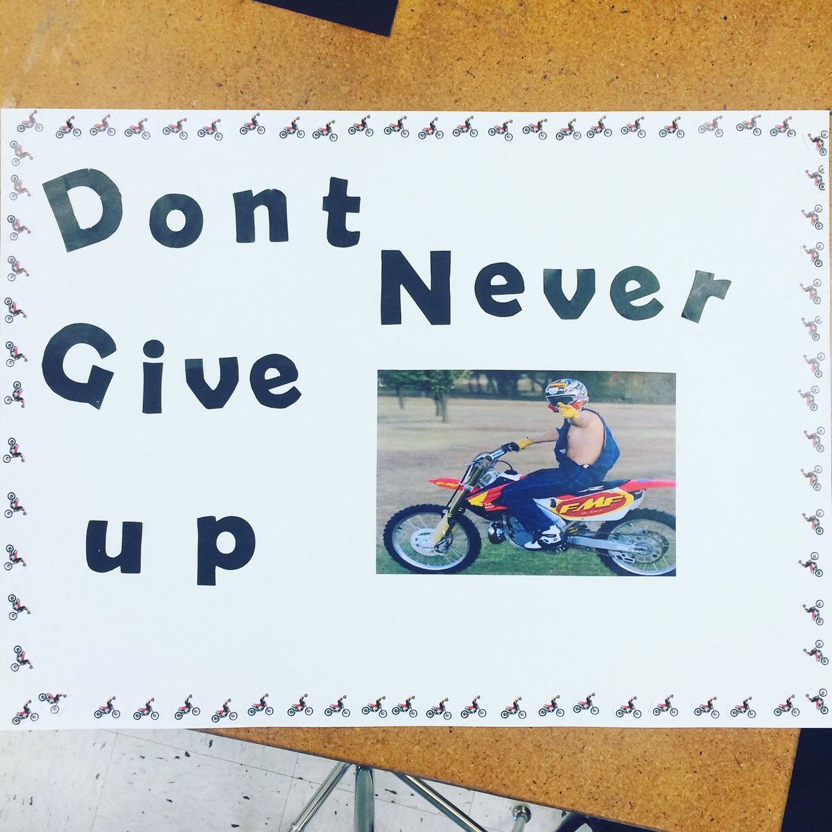 Tbuddy455's tweet photo. @Ronnie_Mac69 tought me to dont never give up https://t.co/pCvnbwGfwy